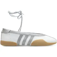 Adidas Ballerina met riempjes 'Taekwondo Mei' zilver / wit