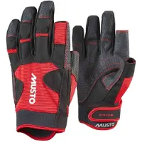 Musto Performance zeilhandschoenen 2.0 gesloten vinger rood, maat L