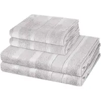 Cawö Sonstiges 2 X handdoek 2 X douchehanddoek - in set 4 pack Noblesse