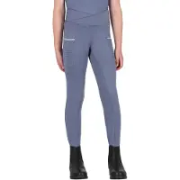 QHP Rijlegging Aubree Junior been grip Misty Blue - 164