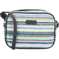 Beagles Rieten Schoudertasje Formentera Blue Multi
