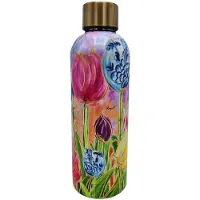 Ter Steege Waterfles - isoleerfles - Tulpen - designed by Rick Triest - Typisch Hollands cadeau
