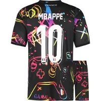 Kingdo Frankrijk voetbalshirt set Mbappe - Gaming shirt set - 152