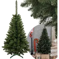 Sarcia.eu Kunstkerstboom Milano, dichtbegroeide kerstboom + standaard, als echt 150 cm