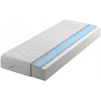 IZER Schuimmatras 150x200cm, 16cm dik, H3/4, 7-zone massage schuim