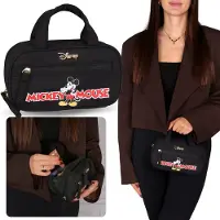 Sarcia.eu DISNEY Mickey Mouse REIS-toilettas met handvat, ritssluiting, organizer voor cosmetica 21,5x6,5x11 cm
