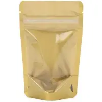 Packlinq Stazakken Transparant/Goud 8x5x13cm 28 gram