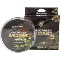 Ultimate Camomask Mono Karperlijn 0.32mm/8.39kg (1000m) - Nylon Vislijn