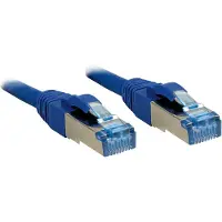 Lindy 47149 Cat6A S/FTP PIMF LSOH, blauw, 2,00 meter. Netwerkkabel