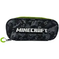 Minecraft Camo Terra Etui met 2 vakken 23,5 cm