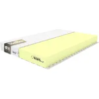 REM-SEN.PL Comfortabele Matras 130x190x10cm H3 Schuim met Gekanteld Hoeslaken