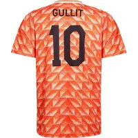 Kingdo EK 88 Voetbalshirt Gullit - Nederlands Elftal - Oranje shirt - Nederlands Elftal Shirt - Voetbalshirts Kinderen - Jongens en Meisjes - Sportshirts - Volwassenen - Heren en Dames - Maat L