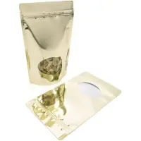 Packlinq Stazakken Goud met ovaal Venster 17,1x8,9x28,6cm 340 gram