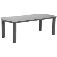 Sweeek - Tuintafel van aluminium met 10 plaatsen 225 x 100 x 75,5 cm - zaro