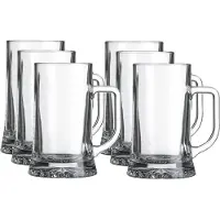 Royal Leerdam Bierglazen/Bierpullen Maxim - 30x stuks - 520 ml - Bierfeest - Oktoberfest - Met oor