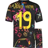 Kingdo Lamine Yamal Spanje Voetbaltenue - Gaming Tenue- Maat M