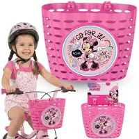 Sarcia.eu DISNEY Minnie Mouse Fietsmand, Stuurmandje voor kinderen, meisjesmandje voor fiets, step 20x15x16 cm