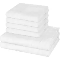 Cawö Sonstiges 4 X handdoek 2 X douchehanddoek - in set 6 pack Noblesse