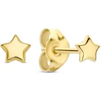 New Bling Oorknopjes – 9NBG-1053 – 14K Goud – Ster – 3 mm