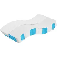 Syfax Pocketveringmatras middelhard-hard 100x200 cm