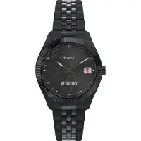 Timex X Wednesday Legacy Dames Horloge Zwart TW2Y19600