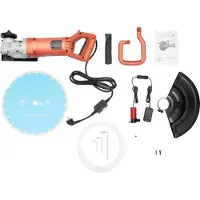 OEM Betontrennmachine, 3000W vermogen, zaagblad diameter 35 cm, SCHALENROT, SCHALENROT