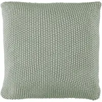 Marc O'Polo Sierkussen Nordic Knit Garden green (50 x 50 cm)