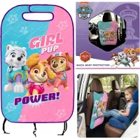Sarcia.eu PAW PATROL Autostoelhoes voor meisjes, beschermmat voor autostoel 48x75 cm