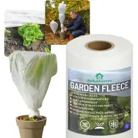 Sarcia.eu Vliesdoek Winterbedekkingsvlies voor planten plantenbescherming Tuinvlies WIT 100g/m2 met UV 1,6 m / 45 meter