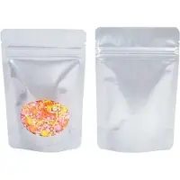 Packlinq Stazakken Zilver met ovaal Venster 10x6x15cm 57 gram