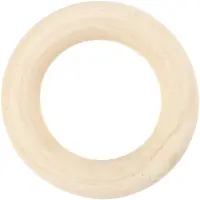 Packlinq Ring hout, d 35 mm, 8stuk/ 1 doos