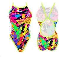 Turbo Pop Party Revolution Swimsuit Veelkleurig 3XL Vrouw