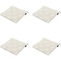 Madison zitkussen napels - 40x40x4,5cm set van 4