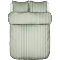 Marc O'Polo Dekbedovertrek Eino Calm Sage Percal-240 x 200 / 220 cm | Lits-Jumeaux