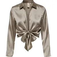 ONLY Blouse 'IDETY' grijs / taupe