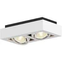 Arcchio Plafondlamp , Ronka, dimbare, Wit, Woonkamer, Metaal, Modern