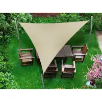Sunshader SunShade Serie - Waterdichte Zonnedoek - 3x3x4,2m - Beige - UV-bescherming