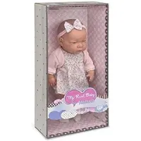 Famosa Nenuco my real baby, babypop die op een echte baby lijkt - roze 42 cm groot