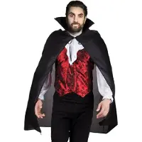 Boland Vampier set - kunstgebit met bloed - dracula cape - halloween/horror - verkleden