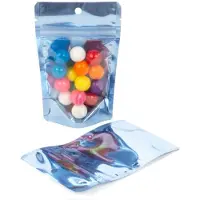 Packlinq Stazakken Transparant/Blauw 10,2x6x15,2cm 57 gram