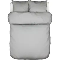 Marc O'Polo Dekbedovertrek Thore Grey Mist Katoen-260 x 200 / 220 cm | Extra Breed