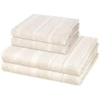 Cawö Sonstiges 2 X handdoek 2 X douchehanddoek - in set 4 pack Noblesse