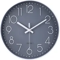 TYME Wandklok Modern - Goed leesbaar - Stille 30cm Klok - Analoog -
