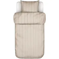Marc O'Polo Dekbedovertrek Olin Oatmeal Katoen-140 x 200 / 220 cm | 1-Persoons