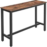 Vasagle Smalle bartafel in industriële stijl