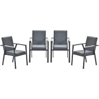 Garden Impressions Catania tuinstoelen set van 4 all weather