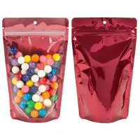 Packlinq Stazakken Transparant/Rood 13x7,9x20,6cm 113 gram