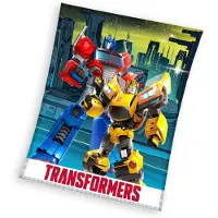 Transformers fleece plaid meerkleurig 130x160cm