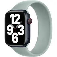 Apple Siliconen solobandje voor de Watch | 44/45/46/49 mm - Maat 8 - Succulent