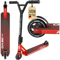 RE:SPORT Stuntstep REVO - Stuntstep voor Kinderen & Volwassenen - ABEC-9 - 100mm PU Wielen - Met Standaard - Y-Bar - Trick Scooter